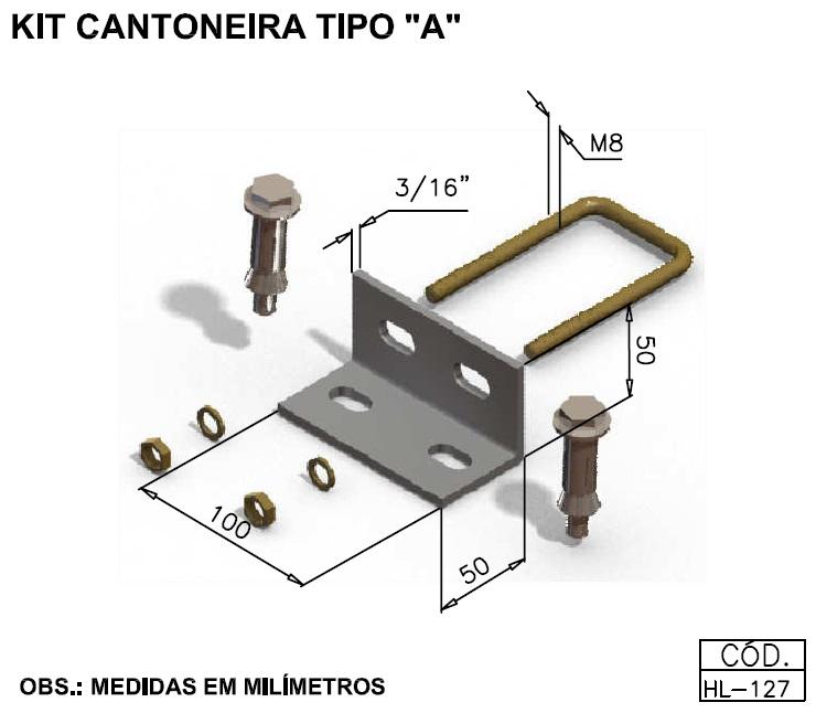 Kit cant. tipo A