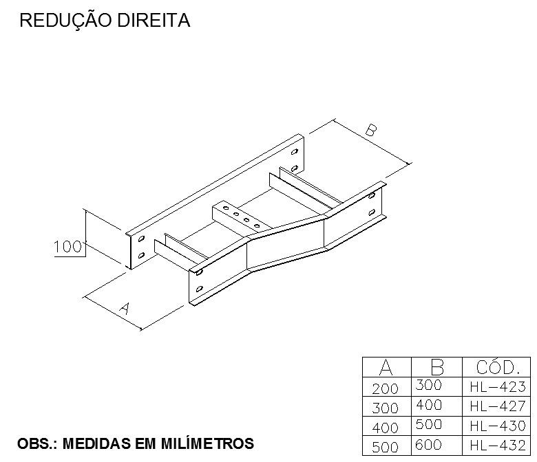 LEITOS E ACESSÓRIOS - REDUÇÃO DIREITA