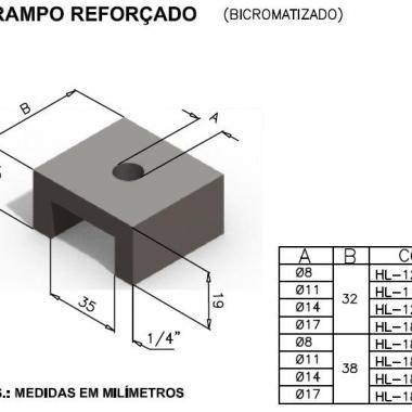 Grampo reforçado