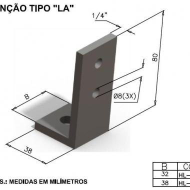 Junção tipo LA
