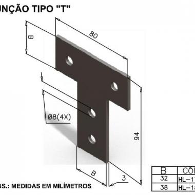 Junção tipo T