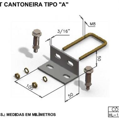 Kit cant. tipo A