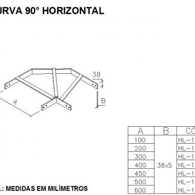 CURVA 90 HORIZONTAL                                               